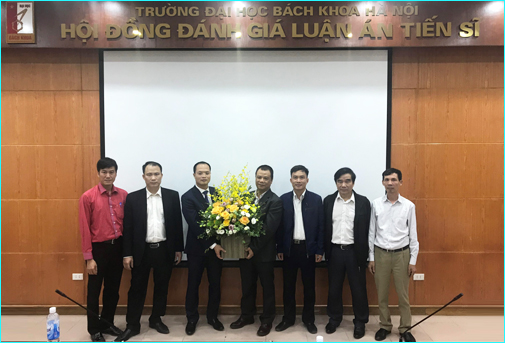 Ông Bùi Quốc Thụ - Phó Viện trưởng Viện Đo lường Việt Nam bảo vệ thành công luận án tiến sĩ tại trường Đại học Bách Khoa